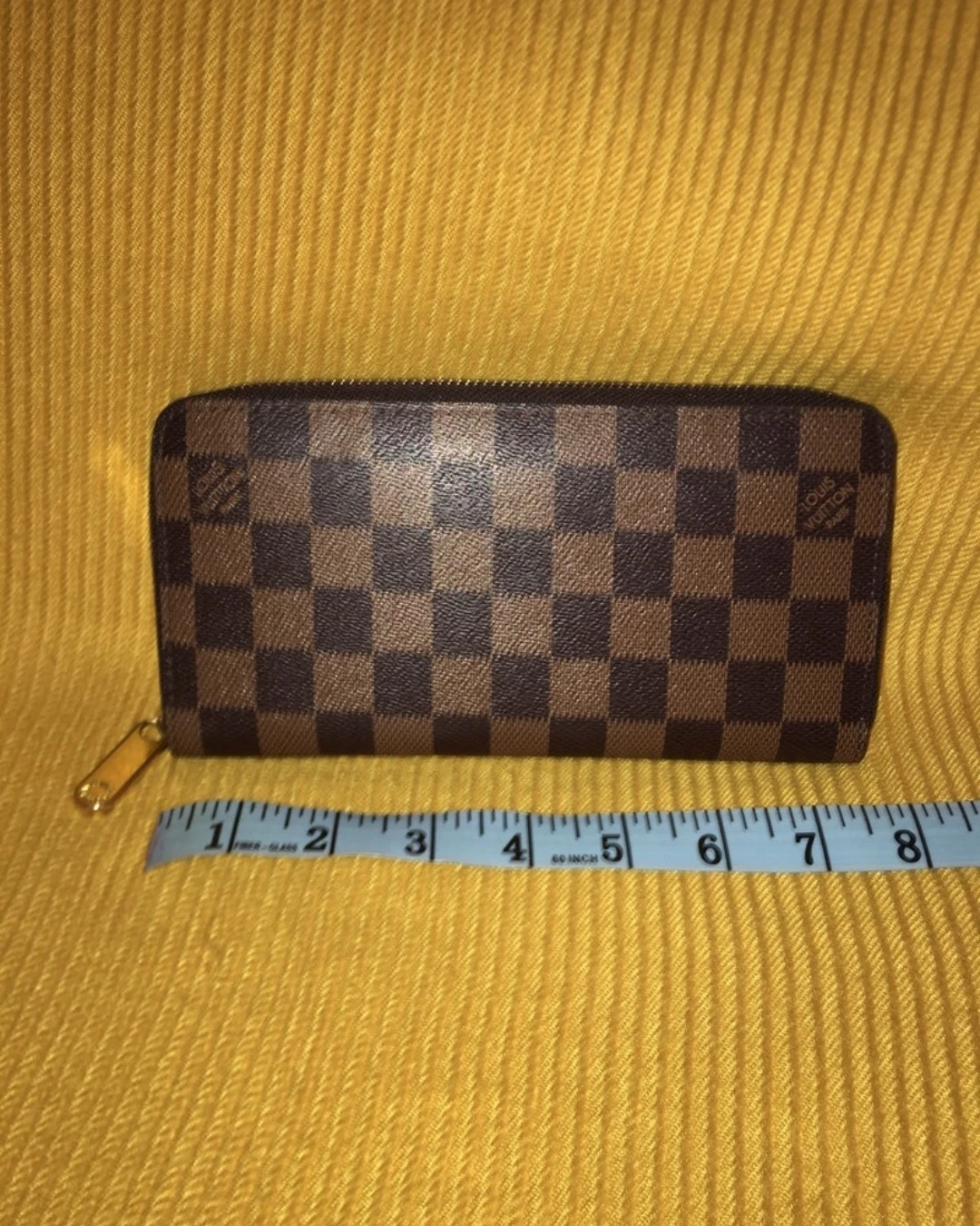 Louis Vuitton Damier Ebene Zippy Wallet