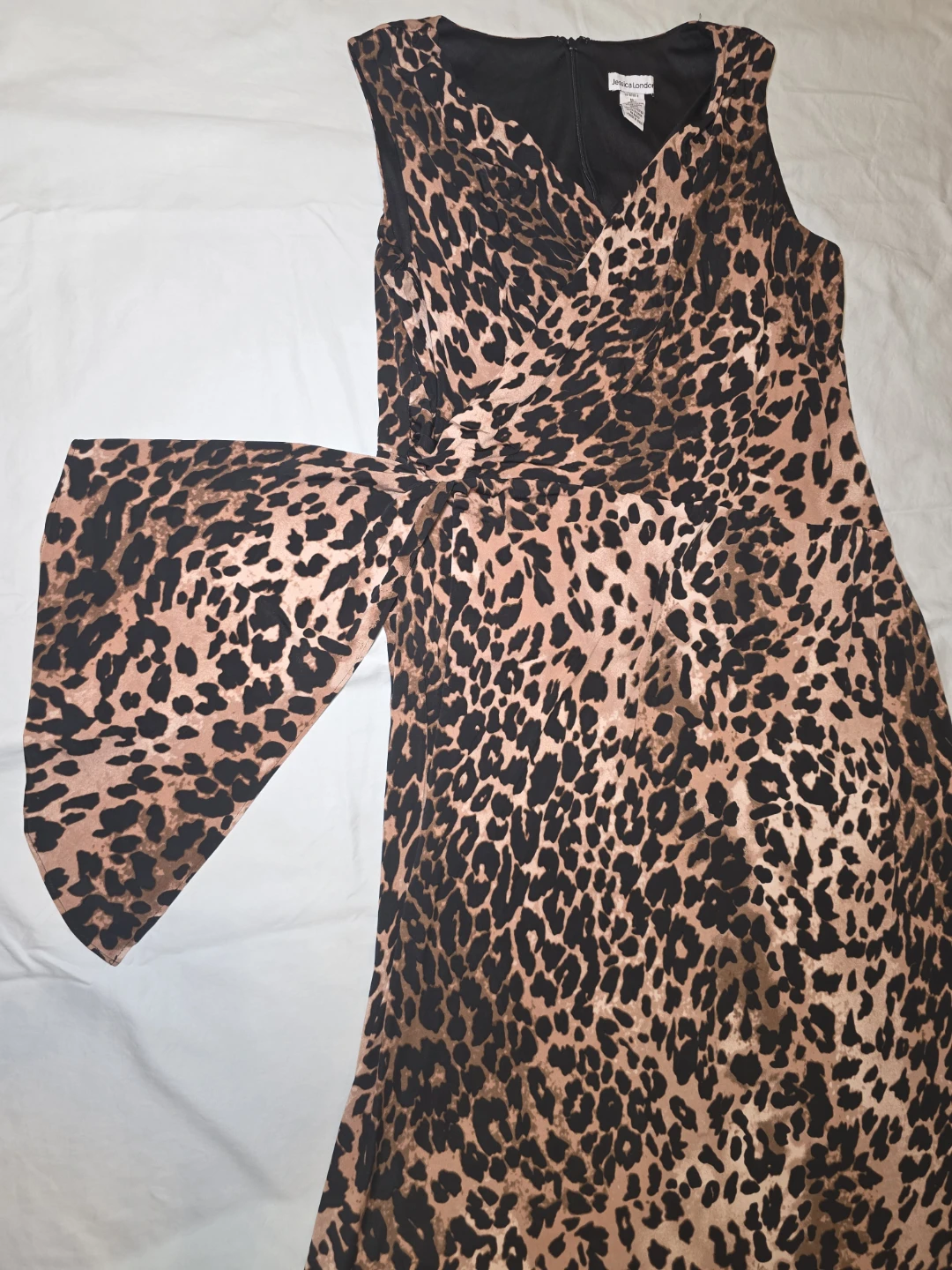 Jessica London Leopard Print Sleeveless Dress - photo 3