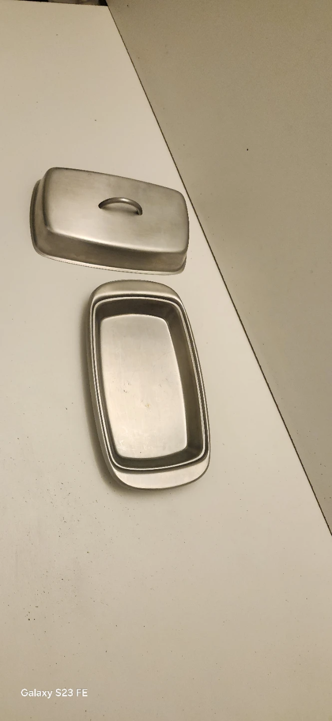 Stainless Steel Butter Dish - photo 5