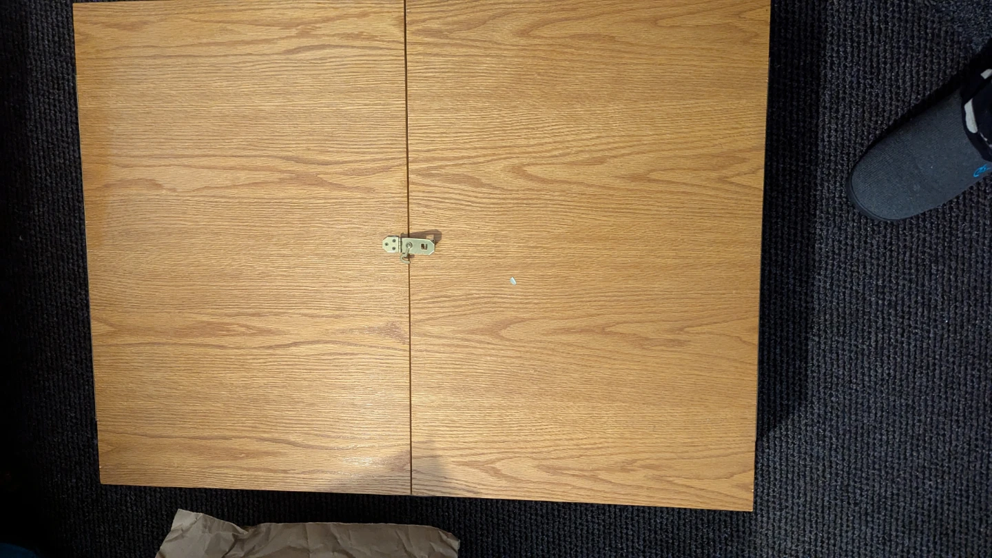 Wooden Storage Box with Hinged Lid - photo 2