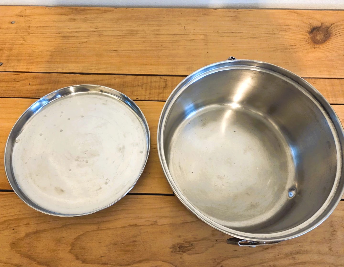 2L Stainless Steel Camping Cooking Pot - photo 4