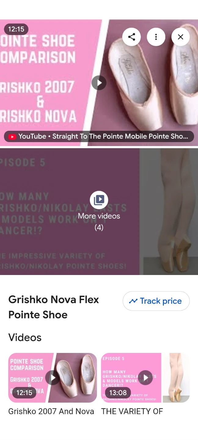 Grishko ballet Pointe