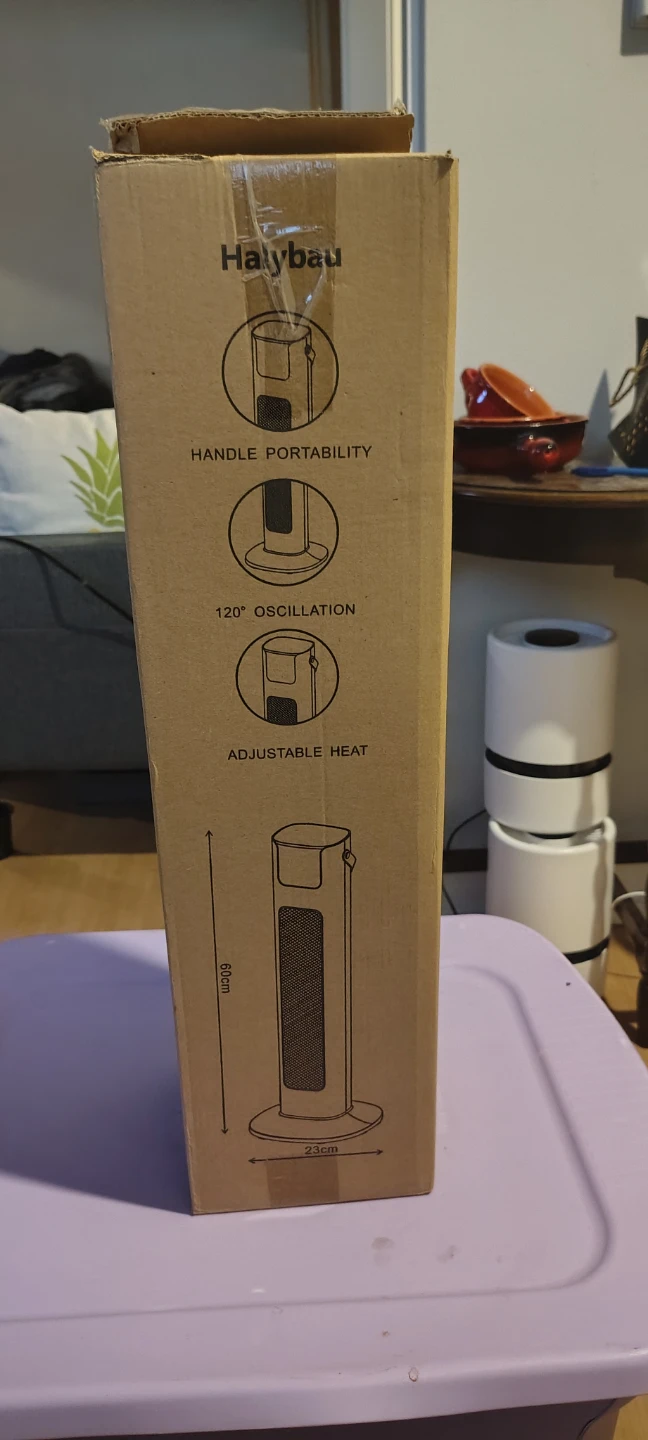 Halybau Ceramic Tower Heater - photo 2