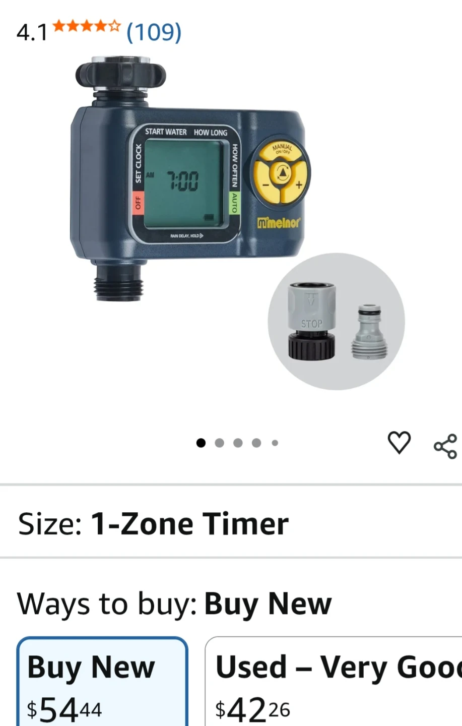 NEW! Melnor: Aquatek Automatic Timer