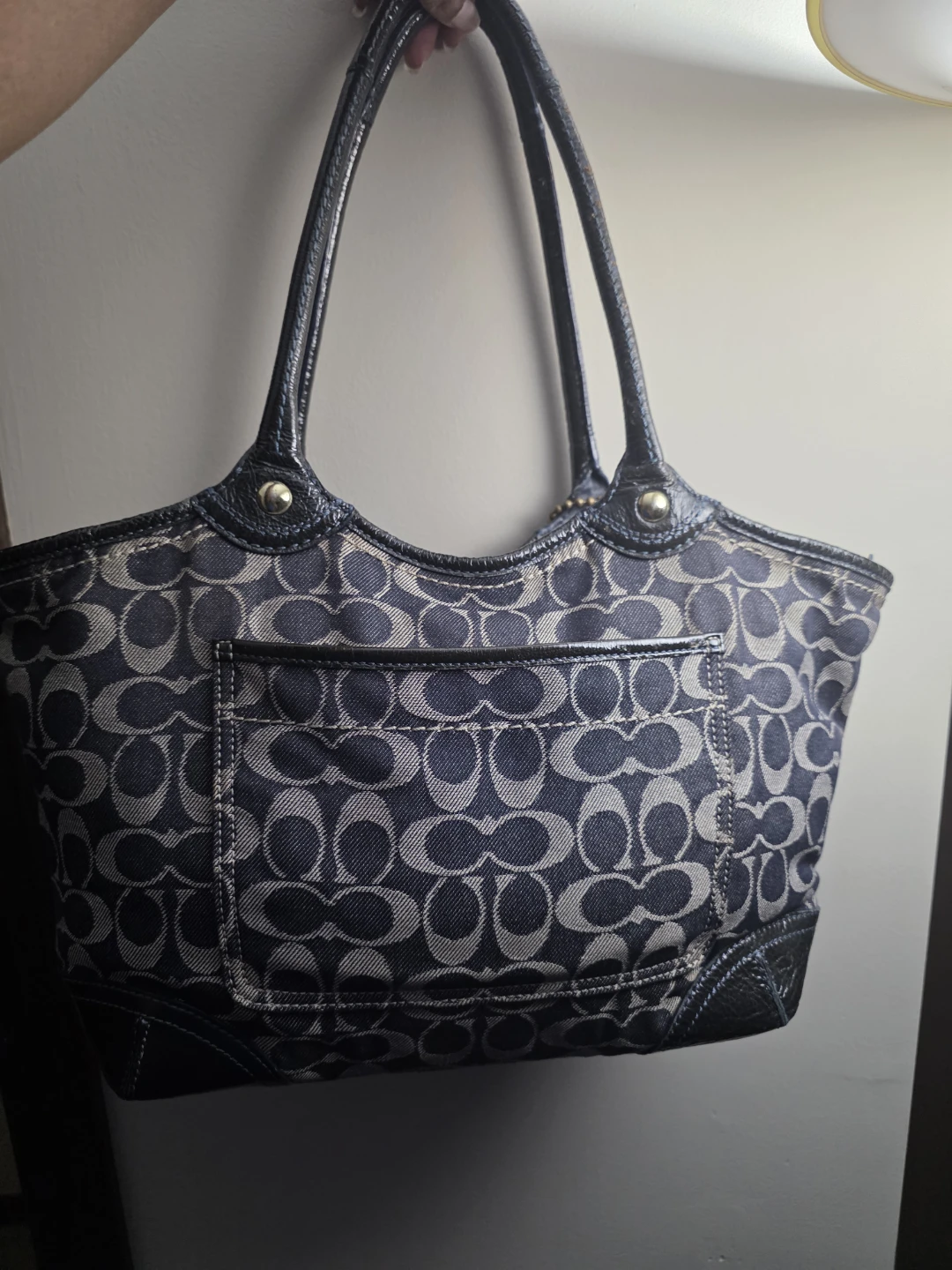 Coach Denim Bleeker Tote Bag - photo 2