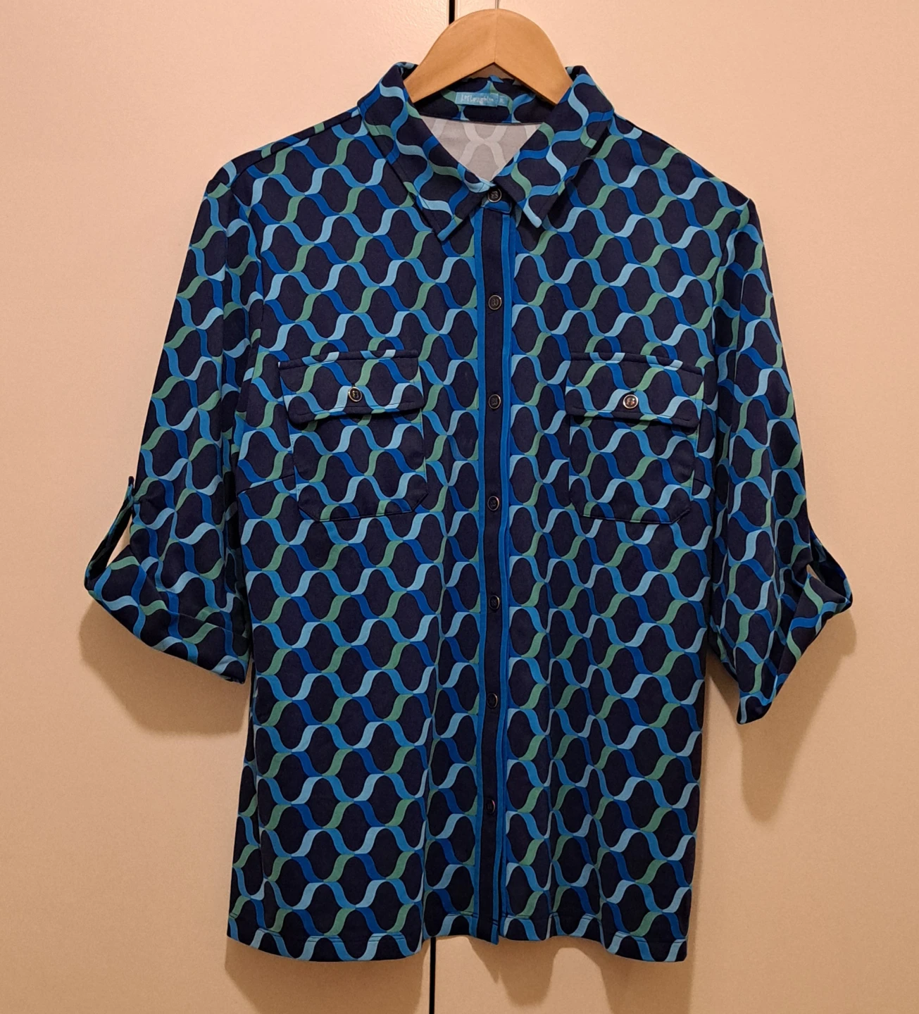 J.McLaughlin Women's Button-Up Shirt XL
