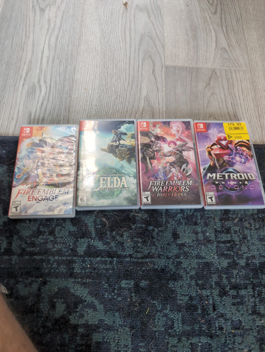 Nintendo Switch OLED  - The Legend of Zelda + Games - photo 3