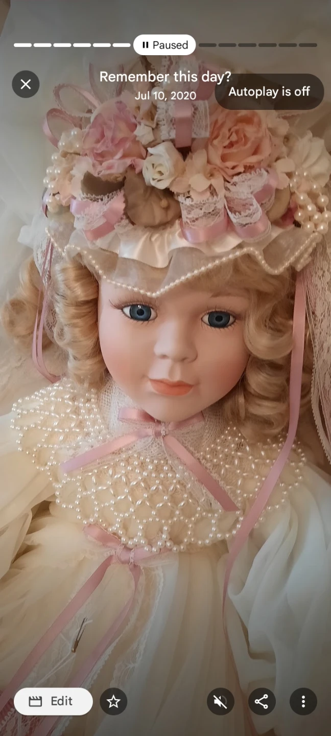 Collectible Porcelain Doll