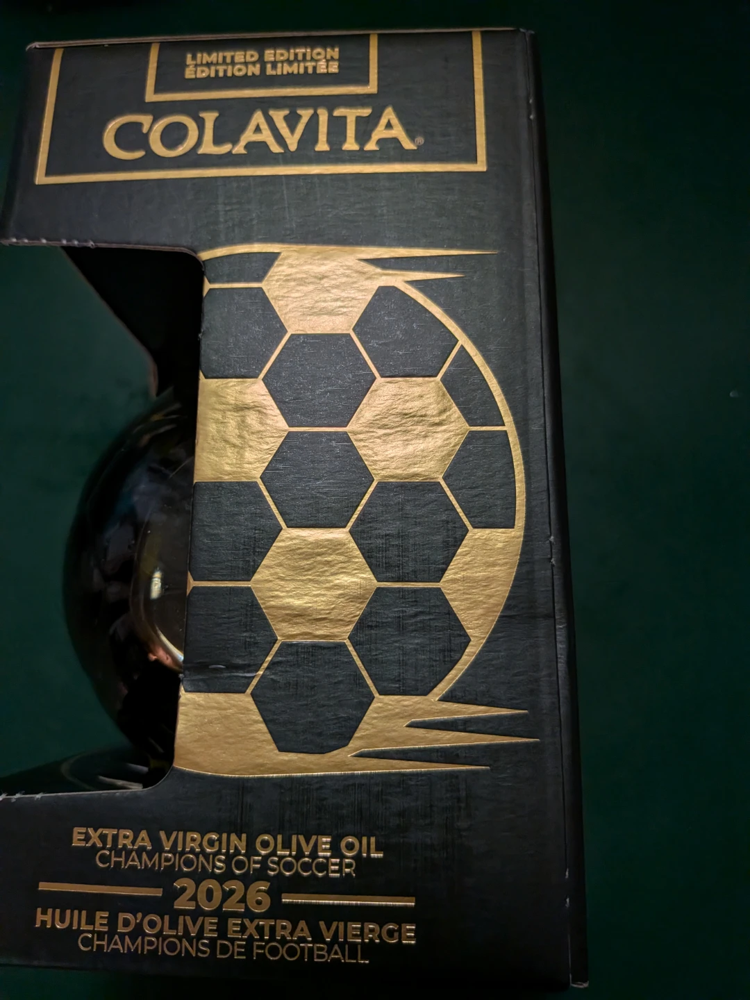 COLAVITA Extra Virgin 🫒 Oil Champions Soccer Ball. 500ml. - photo 5