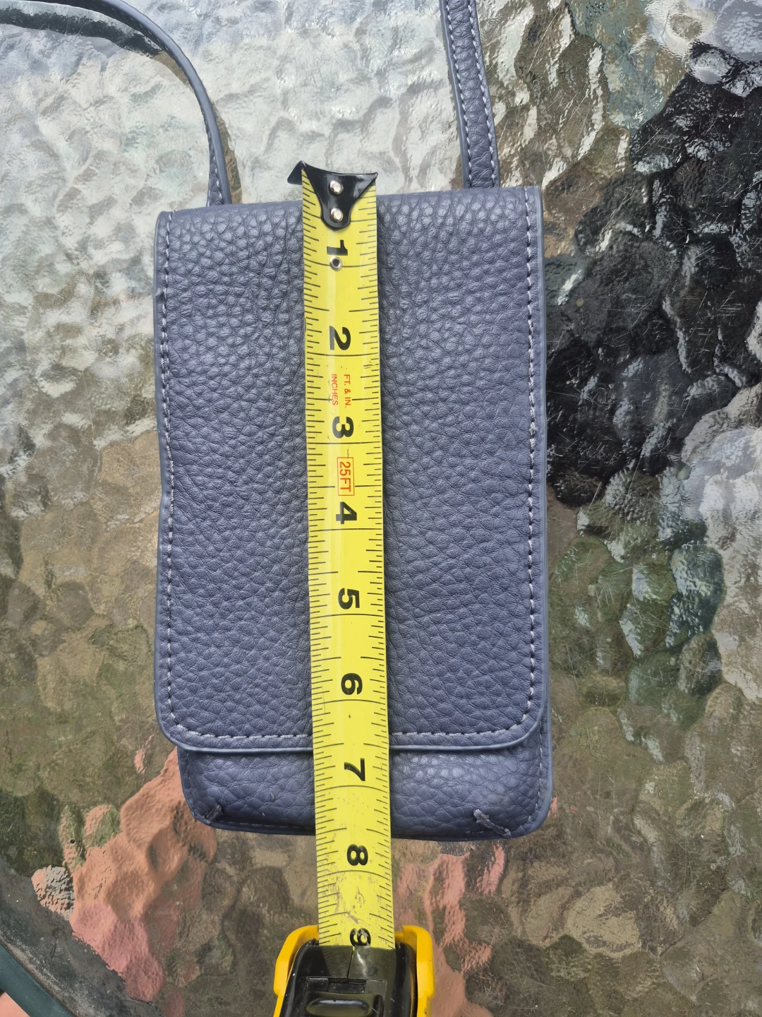 COLAB Purple Faux Leather Phone Wallet Purse - photo 4