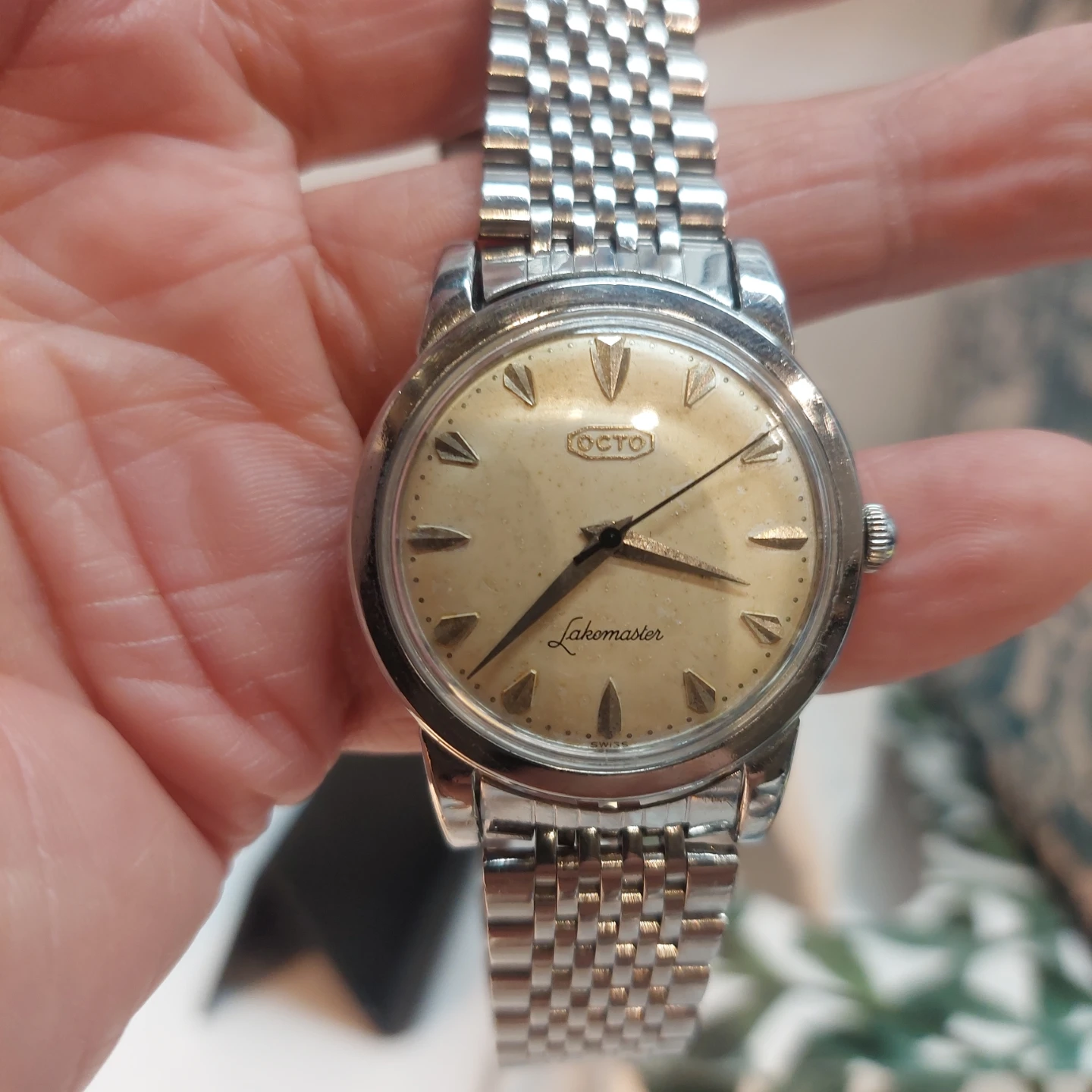 Vintage 1950s Octo Lakemaster watch - photo 4