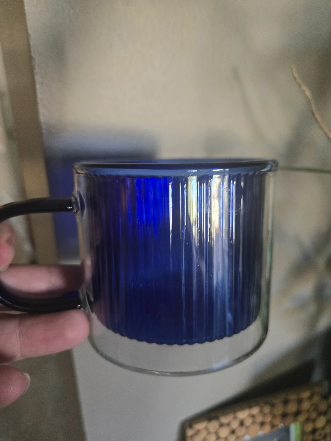 Blue Glass Mug - photo 2