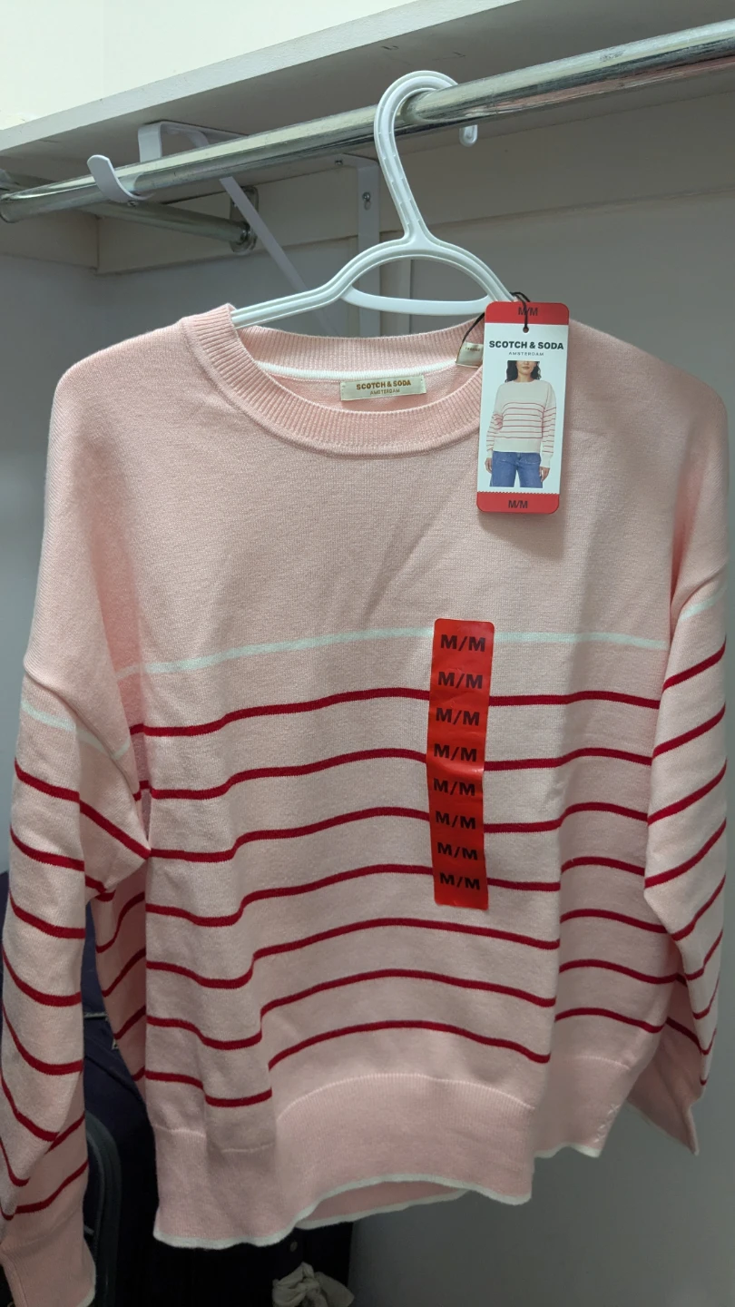 Scotch & Soda Pink Striped Sweater - photo 2