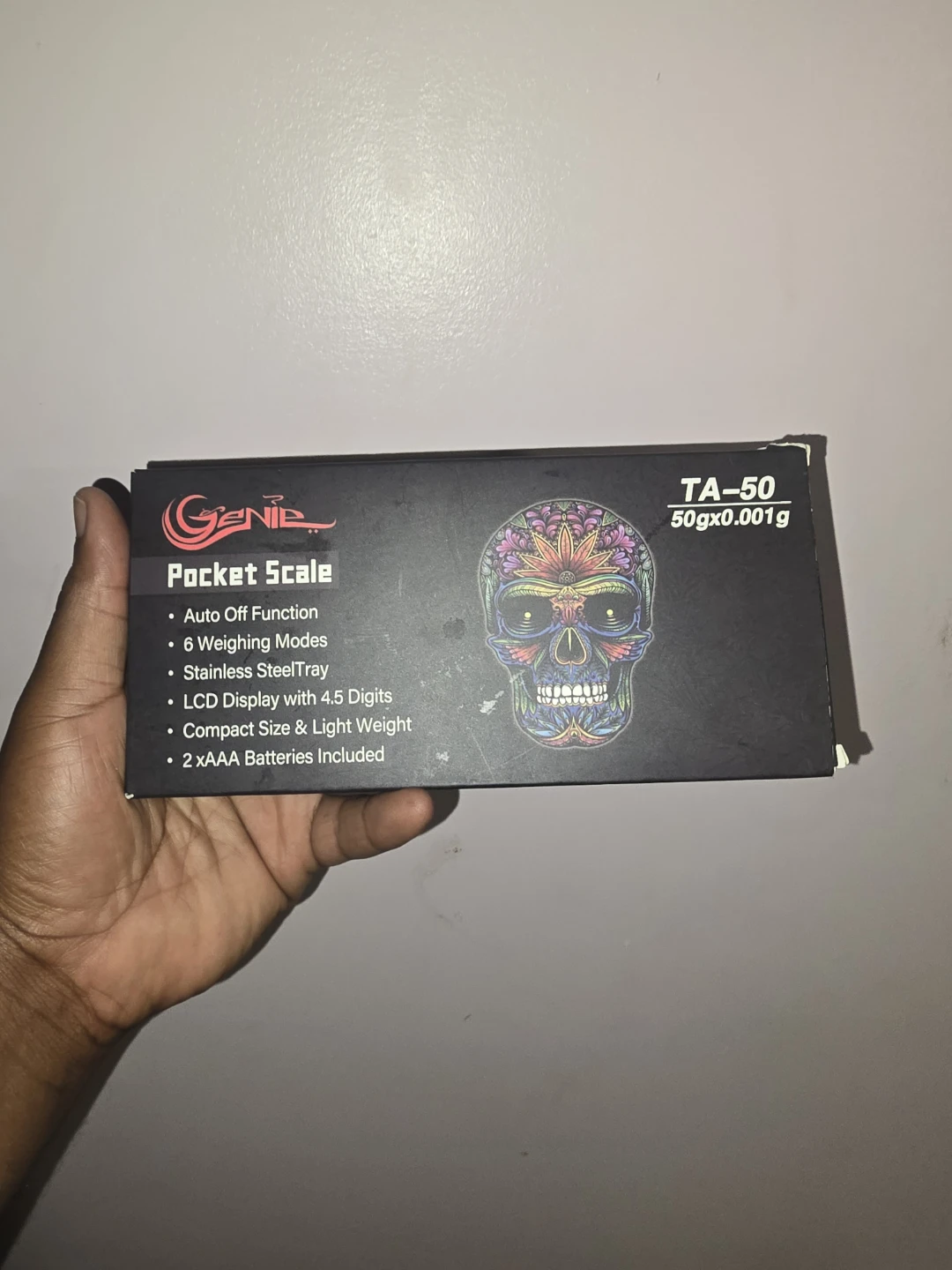 Genie TA-50 Pocket Scale