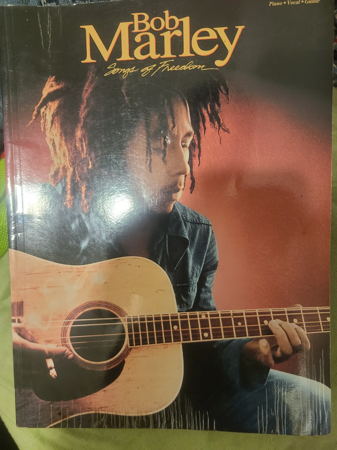 Bob Marley Songs of Freedom Piano Vocal Guitar Sheet Music Book