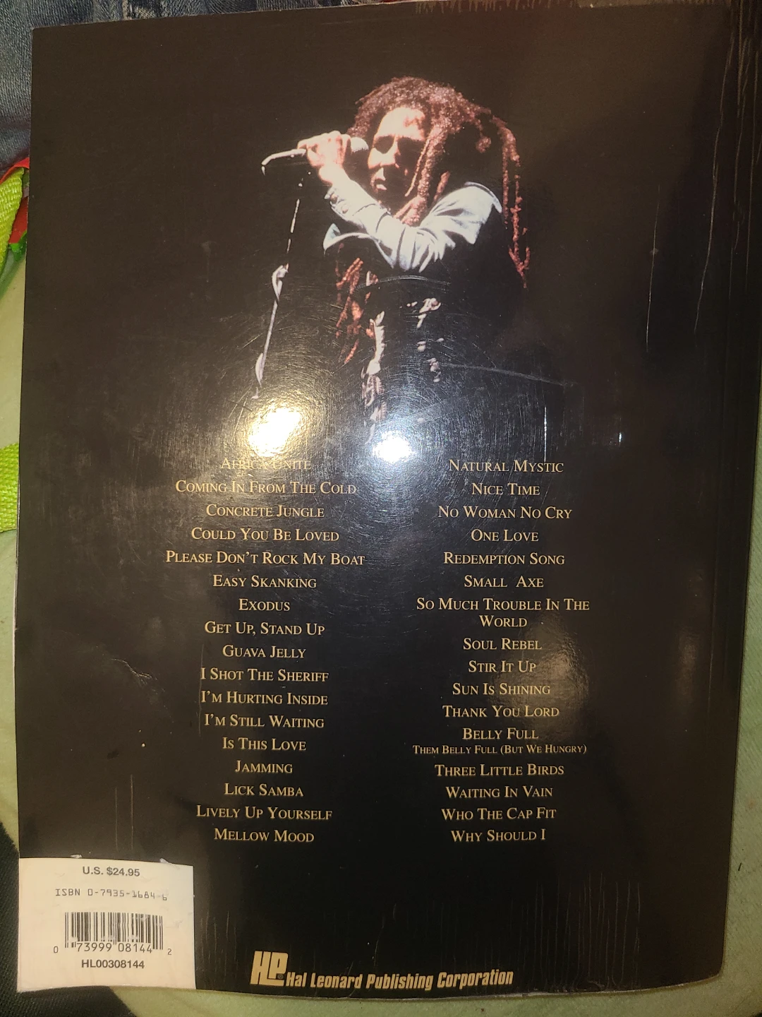 Bob Marley Songs of Freedom Piano Vocal Guitar Sheet Music Book - photo 2