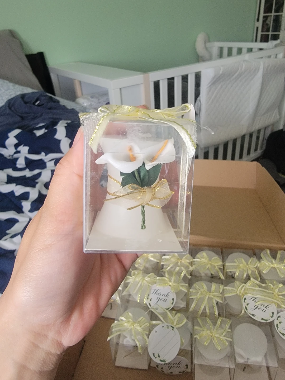 Calla Lily Candle Wedding Favor - photo 2
