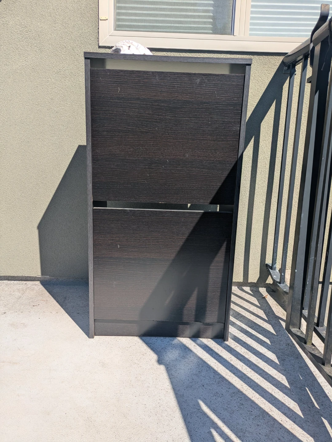 Ikea Bissa Dark Brown Shoe Cabinet - photo 2