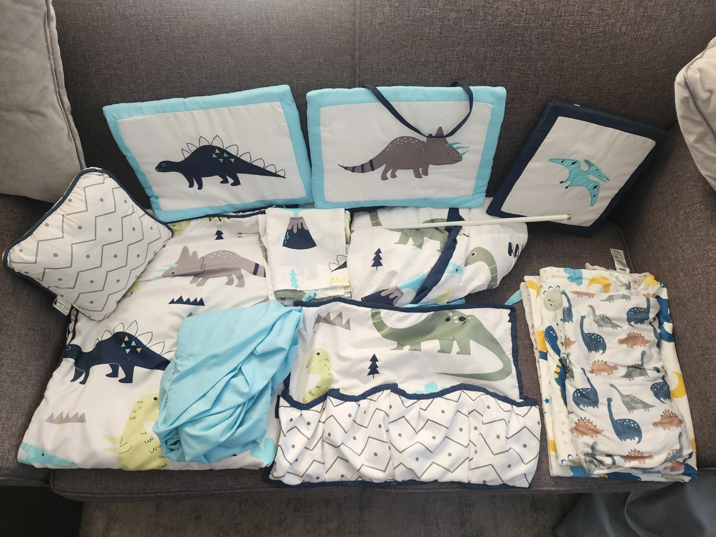 Dinosaur Crib Bedding Set