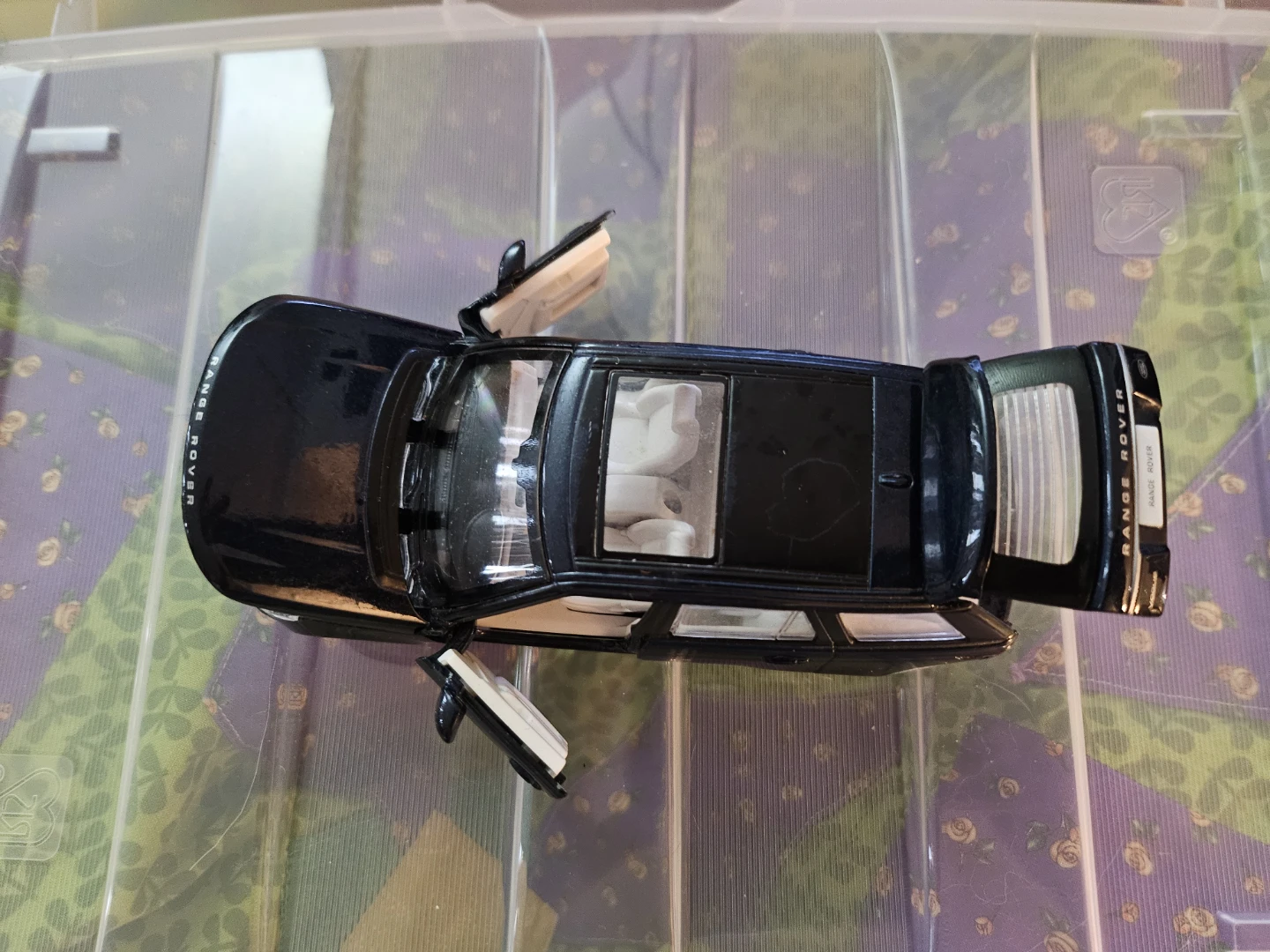 Black Range Rover die-cast Toy Car 5.5"