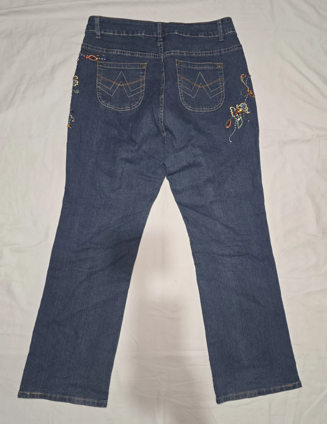 Denim 24/7 Women's Jeans Size 16W Embellished Bootcut - photo 4
