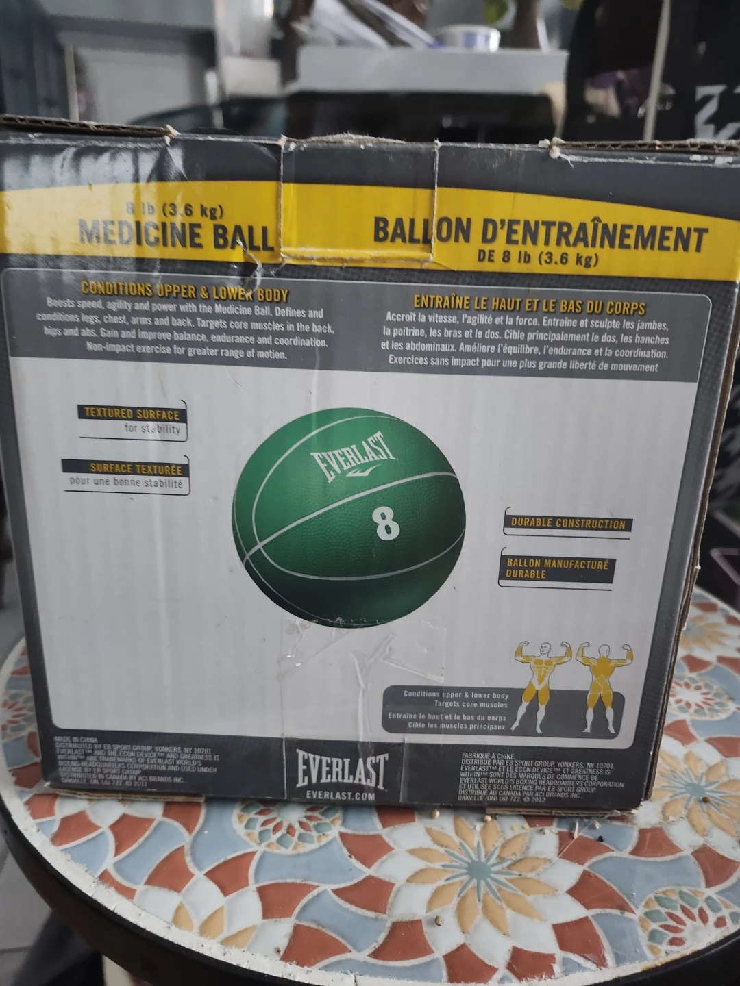 Everlast 8 lb Medicine Ball - photo 2