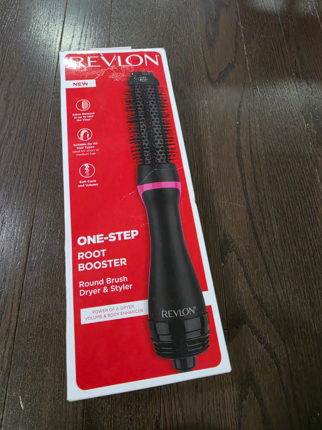Revlon One-Step Root Booster Round Brush Dryer & Styler