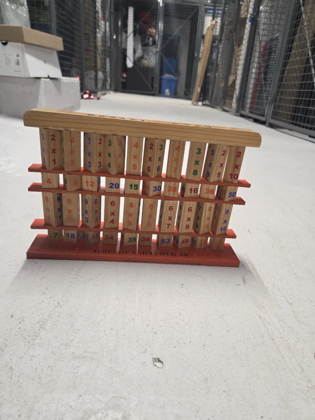 Wooden Multiplication Learning Toy - photo 4