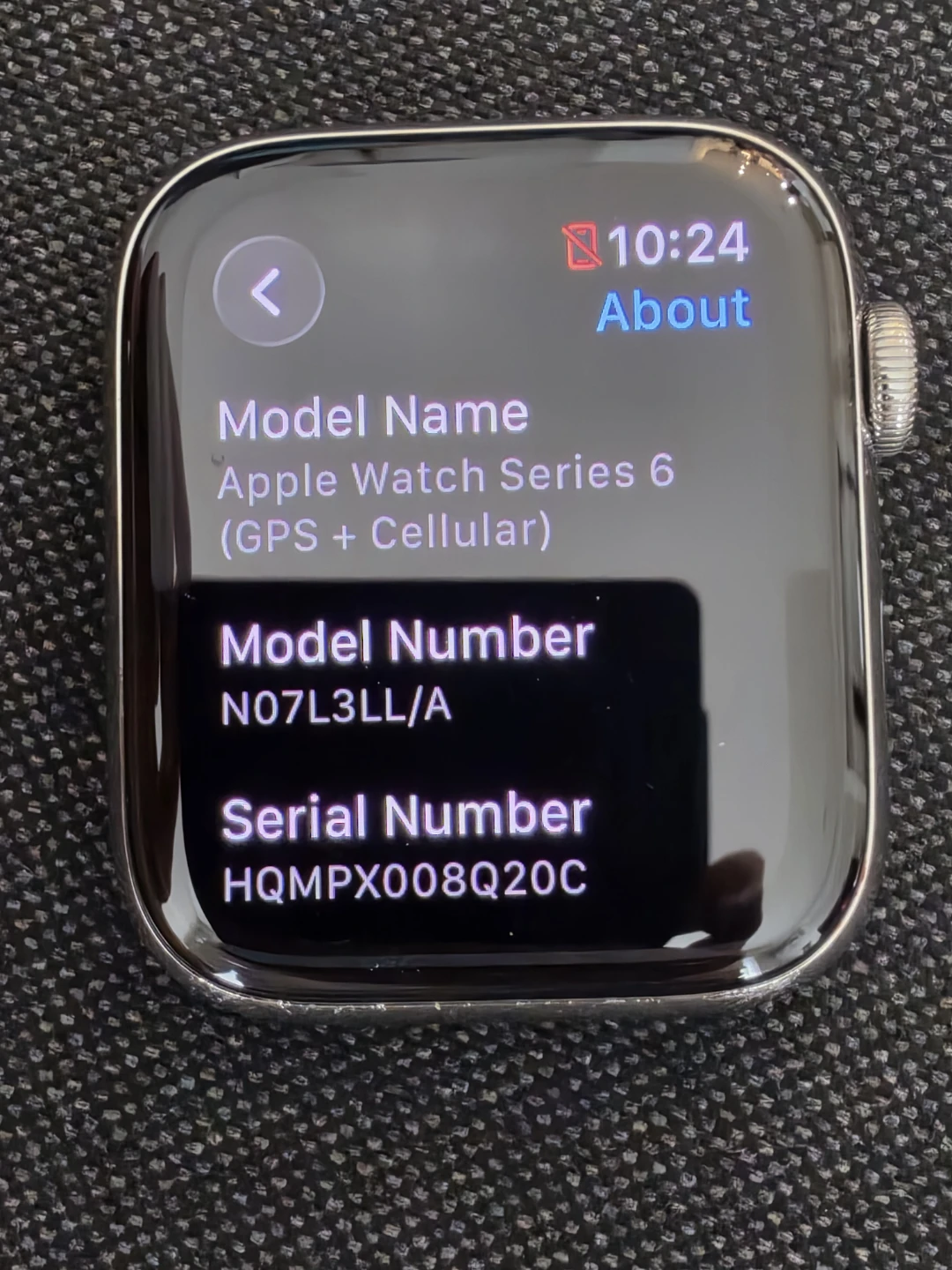 Apple Watch Series 6 (GPS + Cellular) 44mm Stainless Steel - photo 2