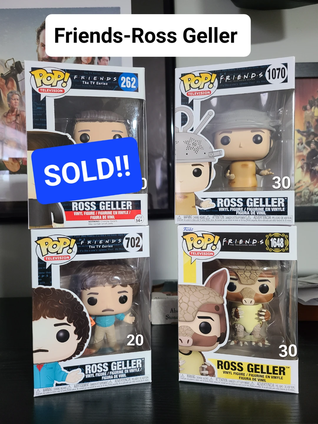 Funko Pop! Friends Ross Geller