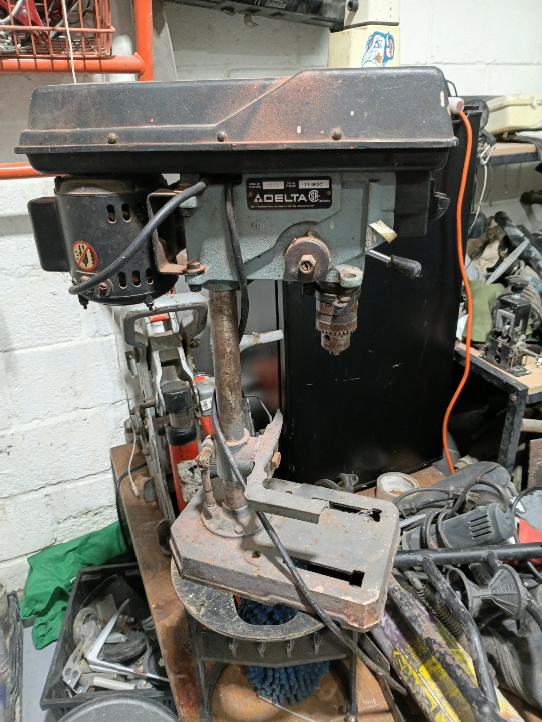 Ridgid Pipe Cutter and Delta Drill Press - photo 3