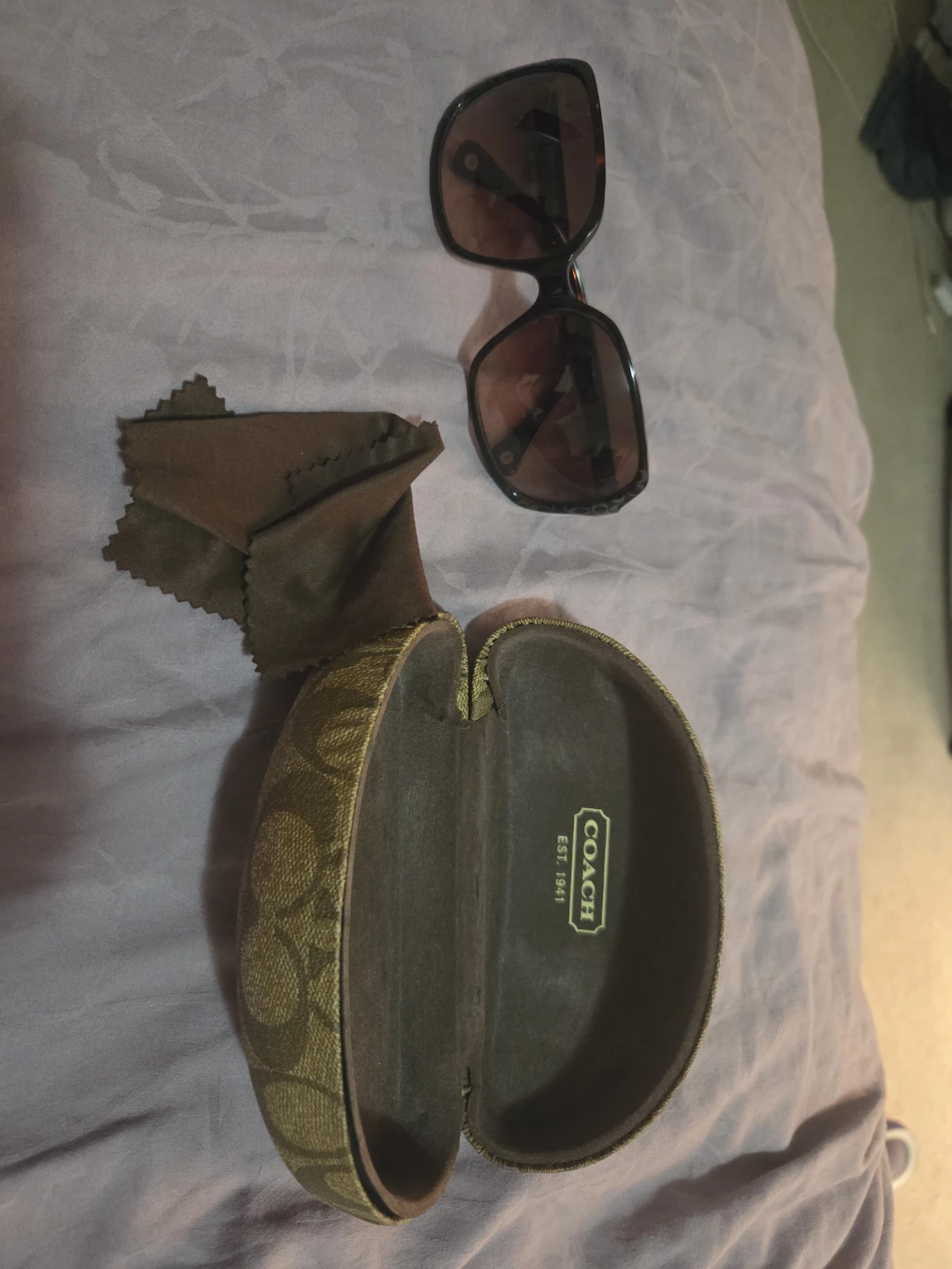 Coach Sunglasses with Case