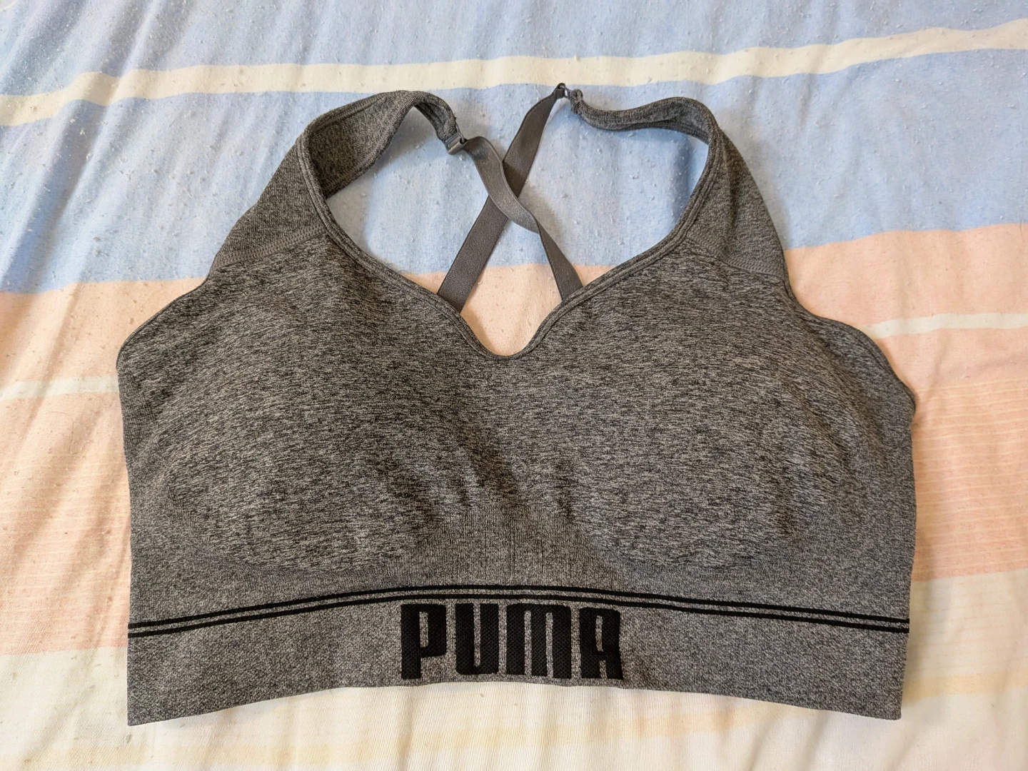 Puma Grey Sports Bra