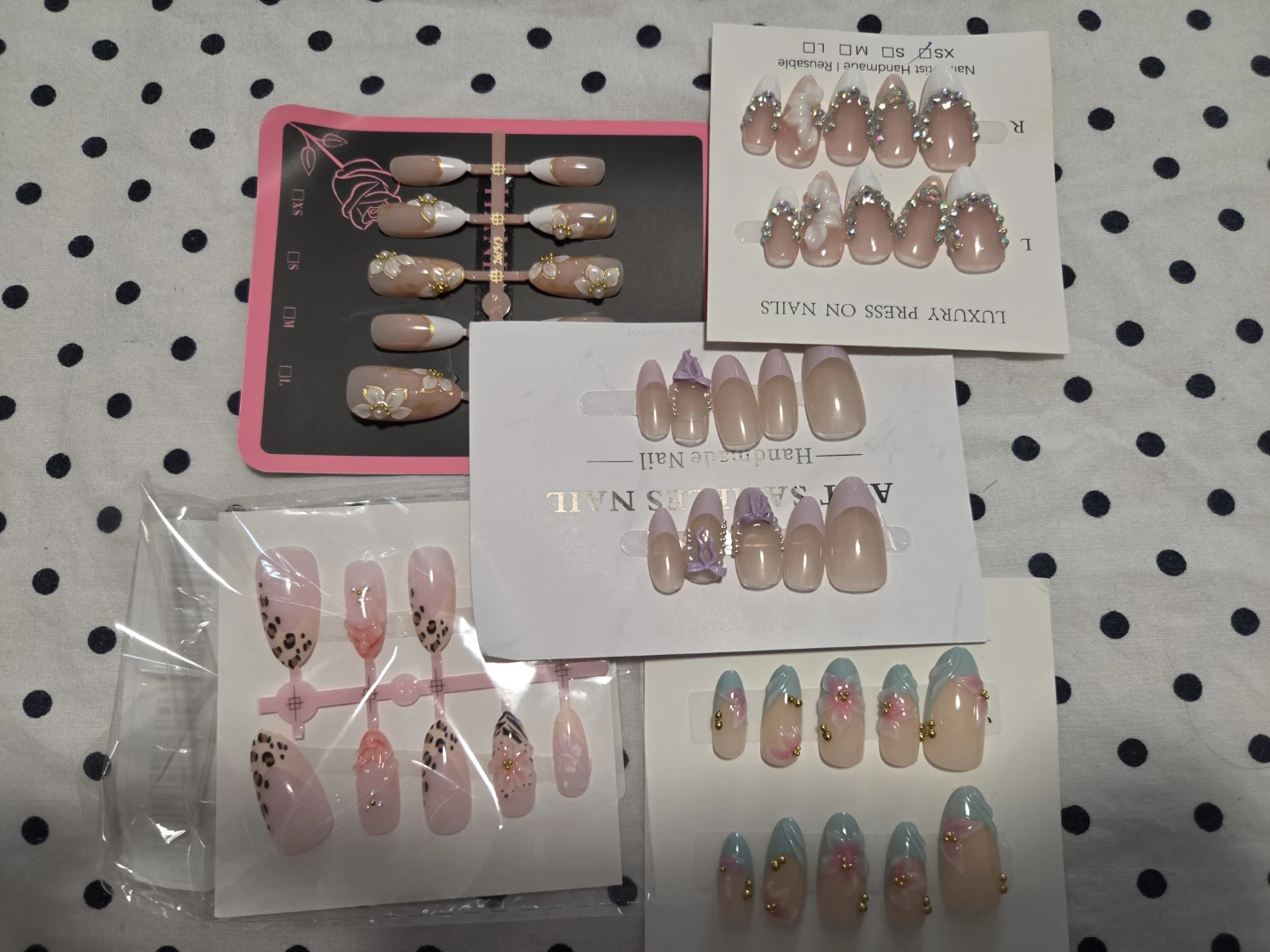 Handmade press ons - photo 2