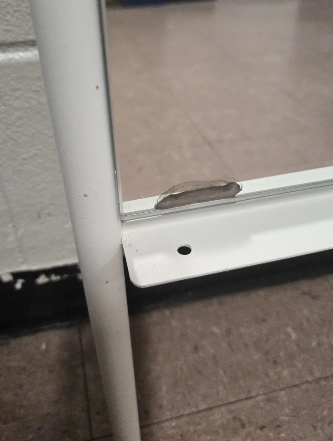 White Standing Mirror - photo 5