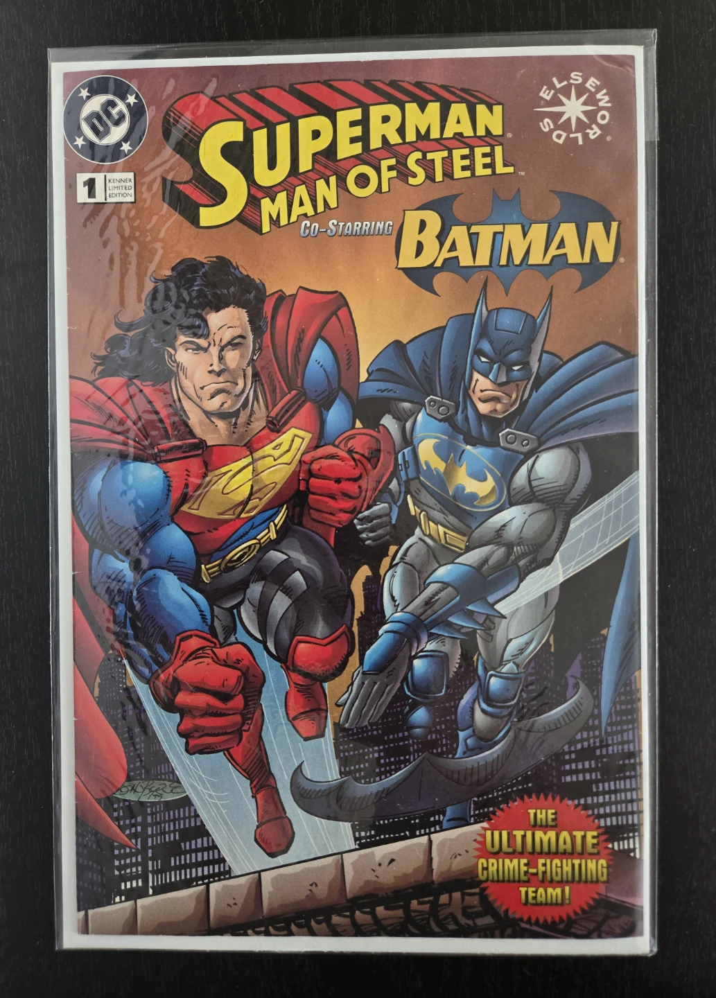 Rare 9 Comic Lot-1995 Kenner/DC Superman Variant - photo 2