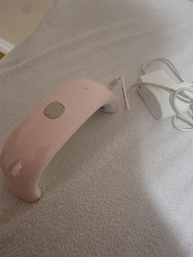 Pink UV LED Nail uv Lamp with Charger