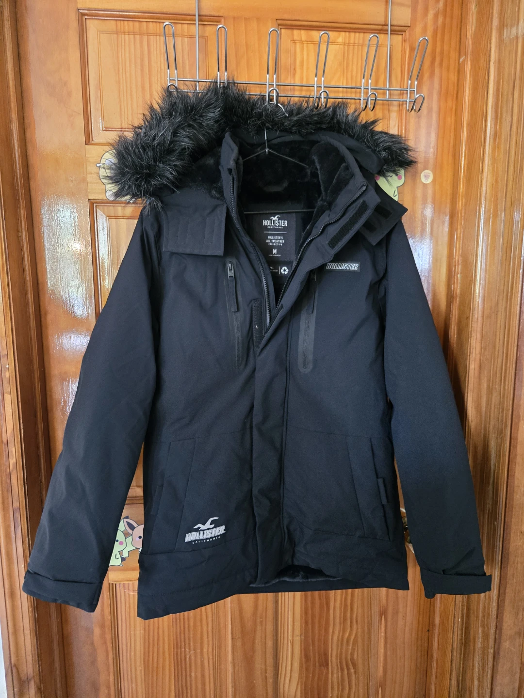 Hollister All-Weather Collection Faux Fur-Lined Parka Jacket