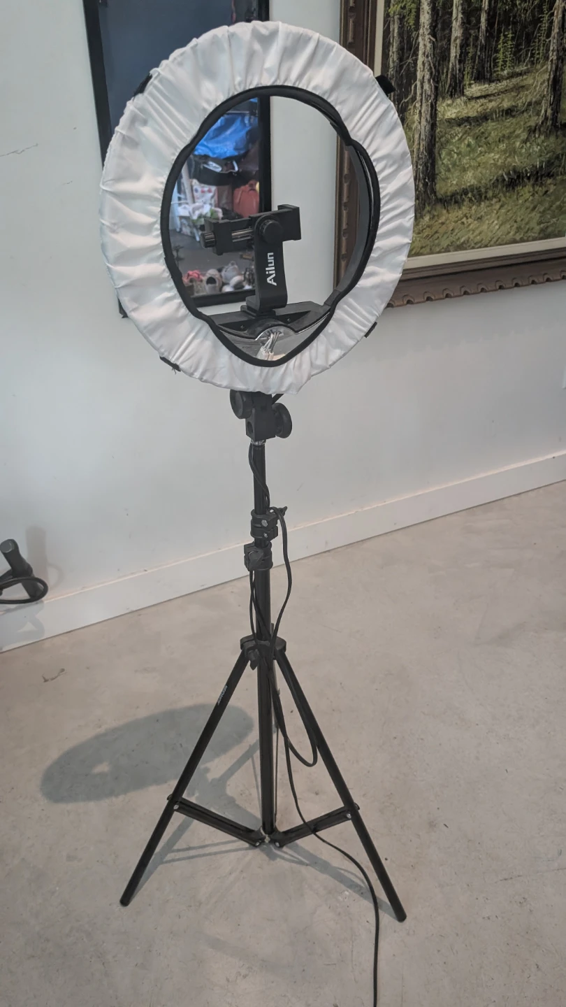 Ring Light for Self-Tape/Vlogging/Social Media/Photos etc