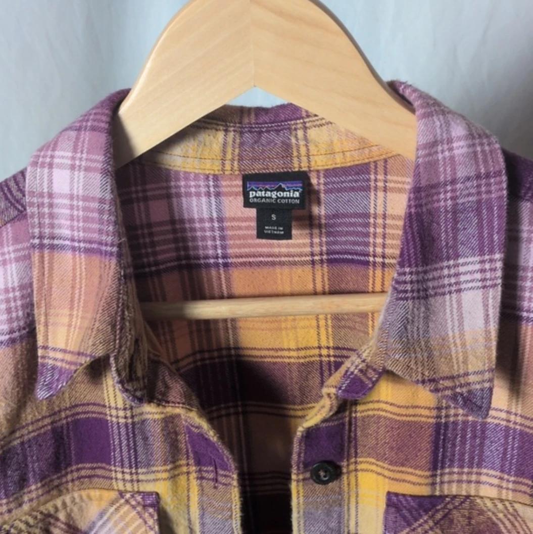 Organic cotton Patagonia flannel shirt - photo 3