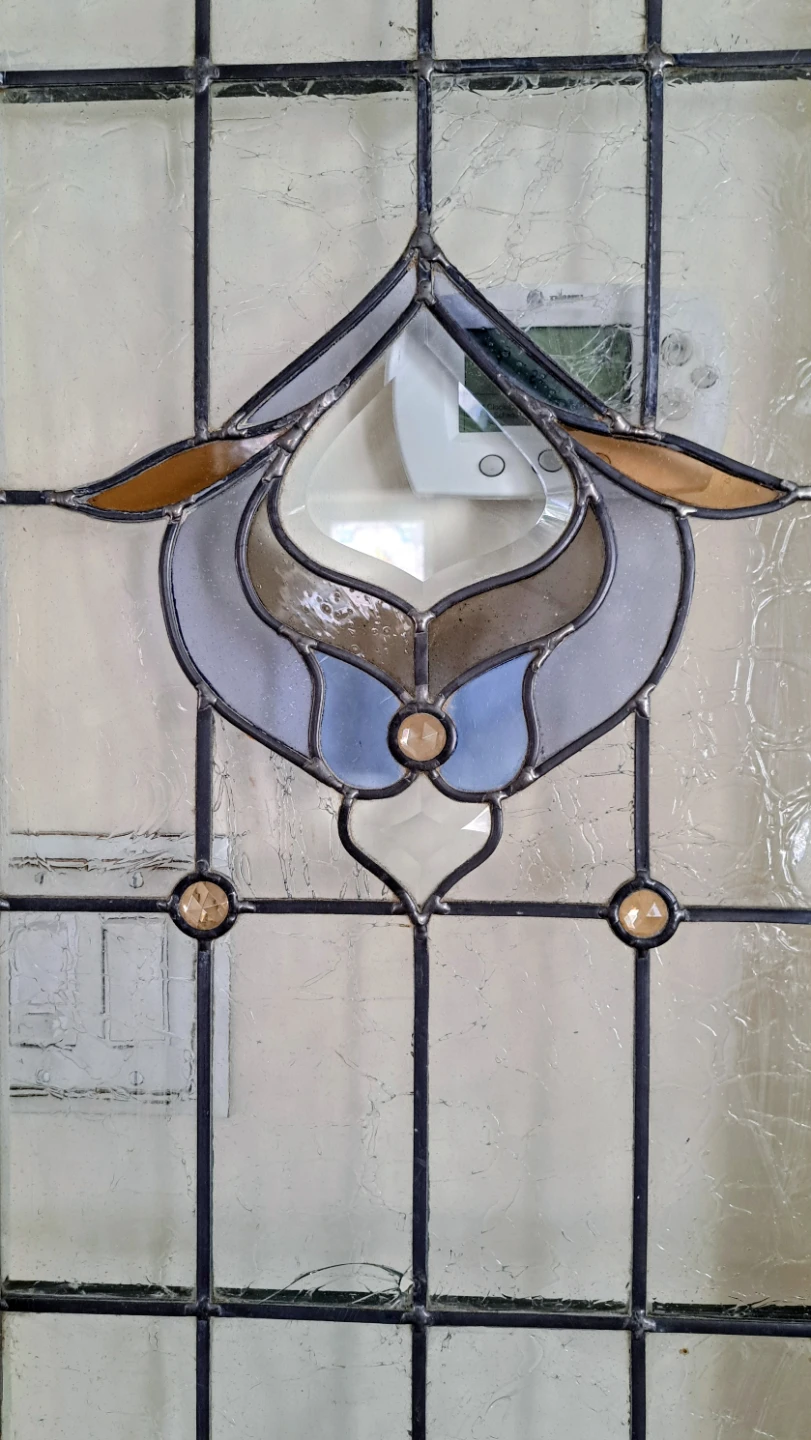 Vintage Stained Glass Door - photo 2