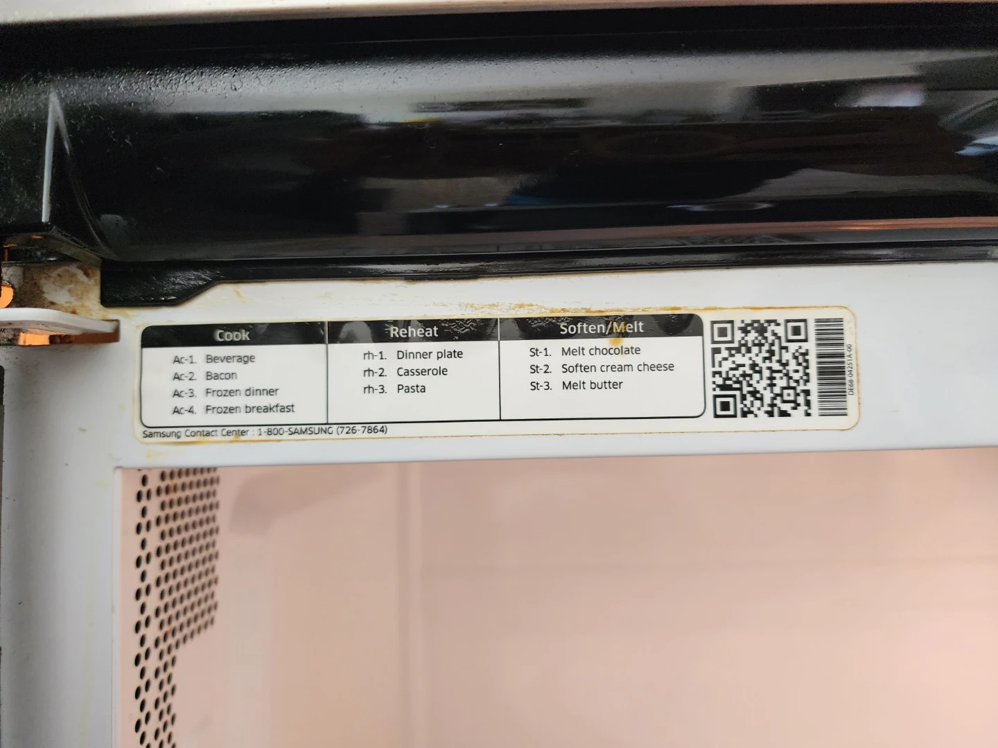 Samsung Over-the-Range Microwave - photo 4