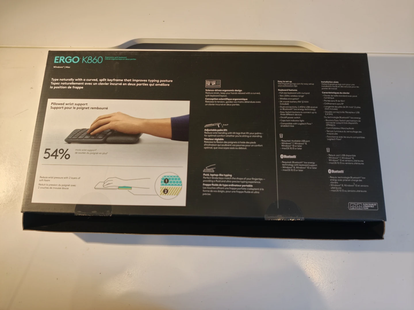 Logitech ERGO K860 Ergonomic Keyboard - photo 3