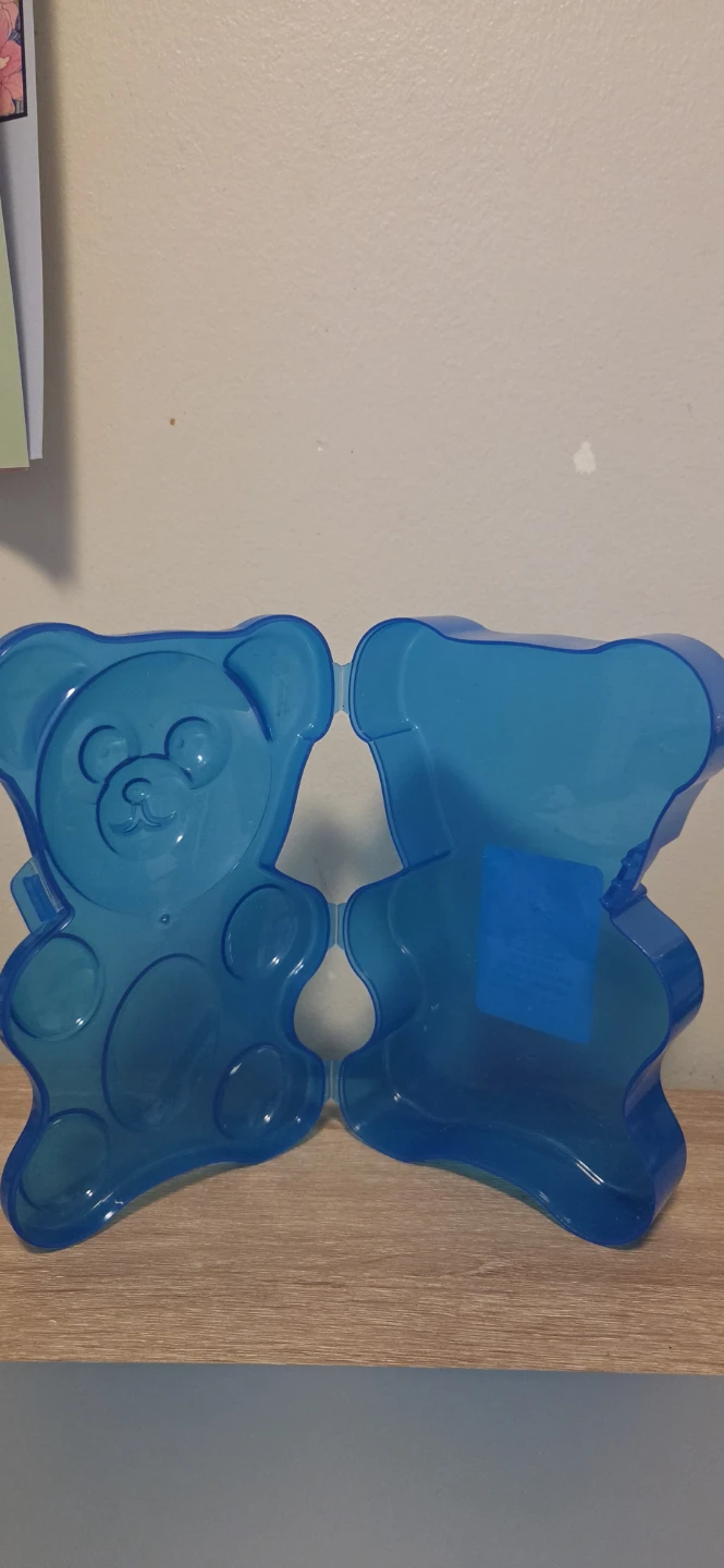 Blue Gummy Bear Storage Container - photo 2