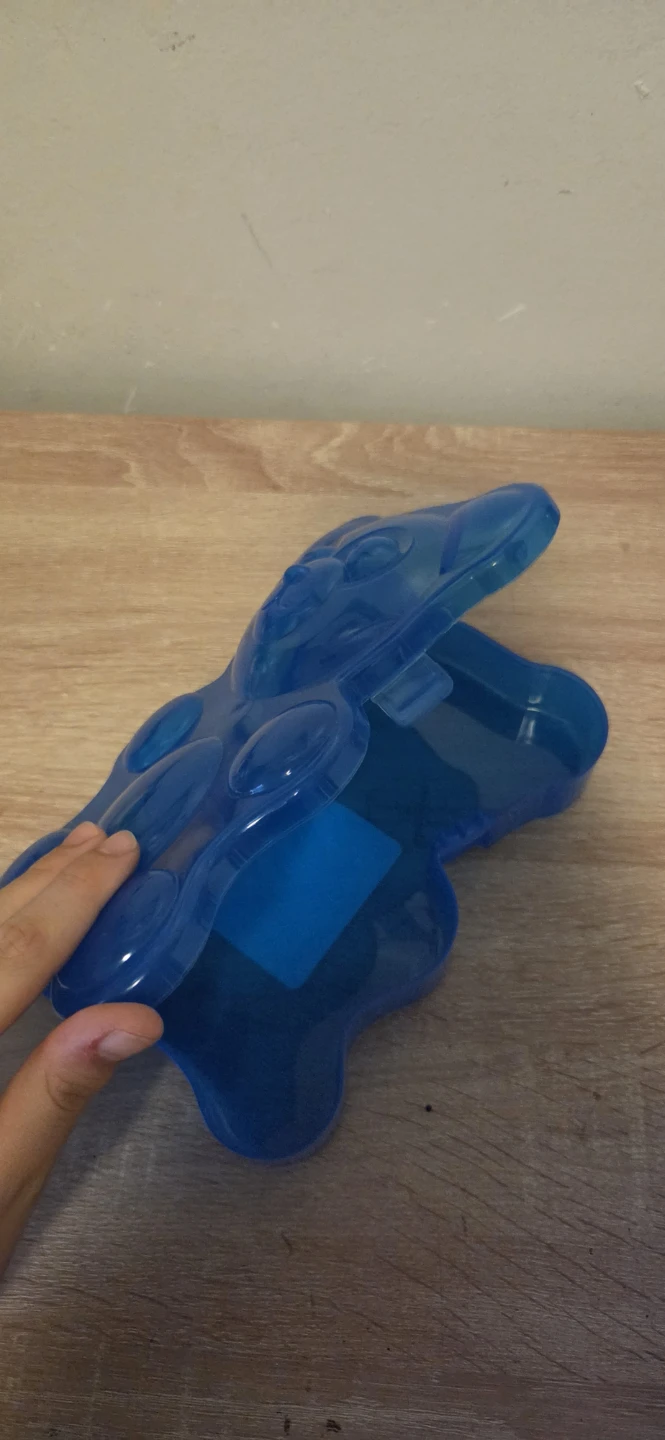 Blue Gummy Bear Storage Container - photo 3