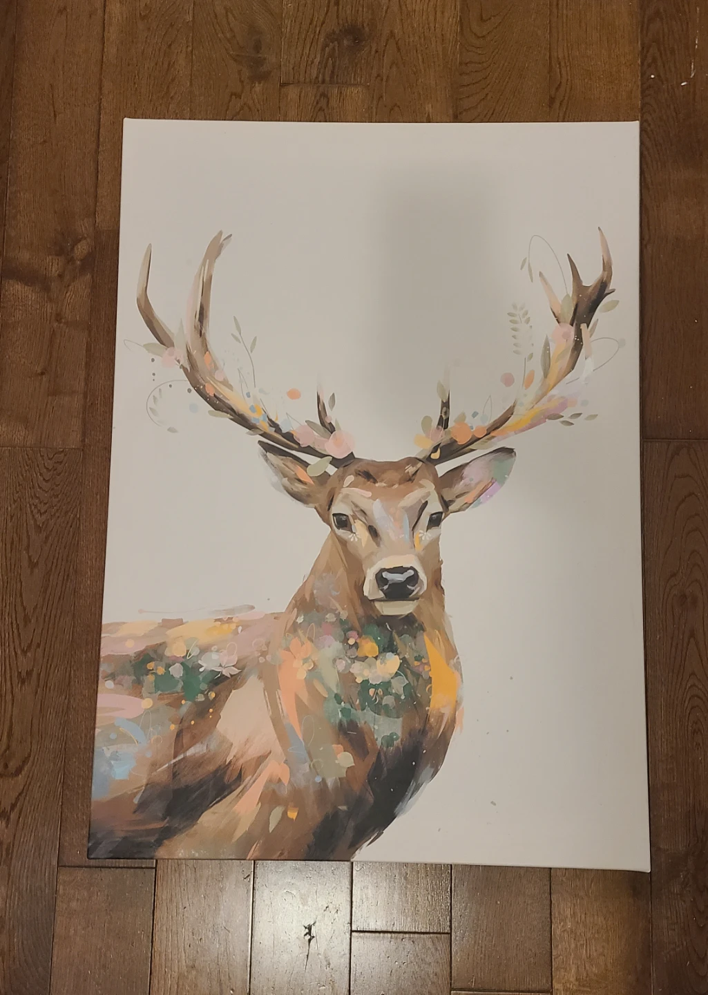 Deer Wall Art Canvas Print