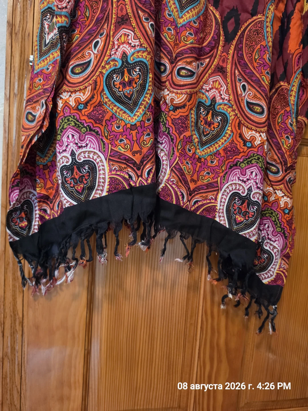 Vibrant Boho Kaftan Cover-up - photo 3