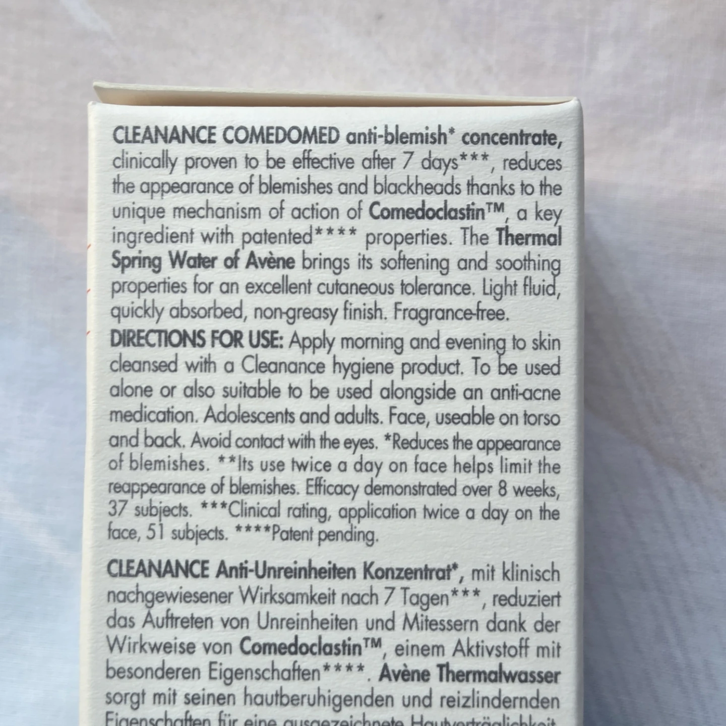 🆕Avène Cleanance Comedomed Anti-Blemish Concentrate - photo 2