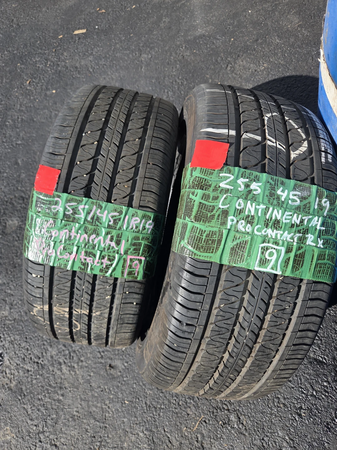Continental ProContact RX Tires (255/45R19)
