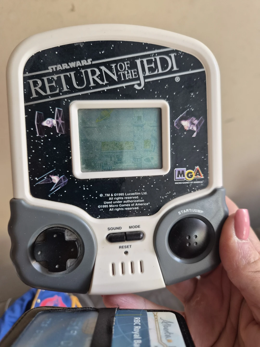Micro Games Star Wars Return of the Jedi Handheld Game